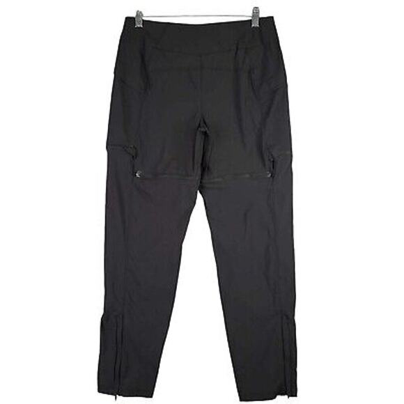 Outdoor Research Pants Womens 8 Black Nylon Cargo Zip Hiking Climbing 32X29 - Picture 2 of 8
